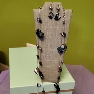 Necklace and Earrings Set